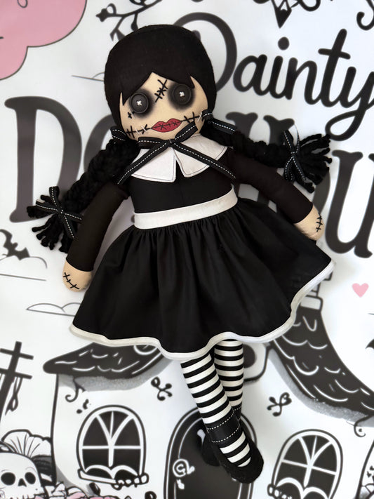 Wednesday Addams Inspired Limited Edition Doll