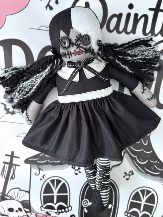 Raven Spooky Doll